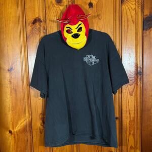 Harley-Davidson XL 1998 Biker T-Shirt Black Graphic
